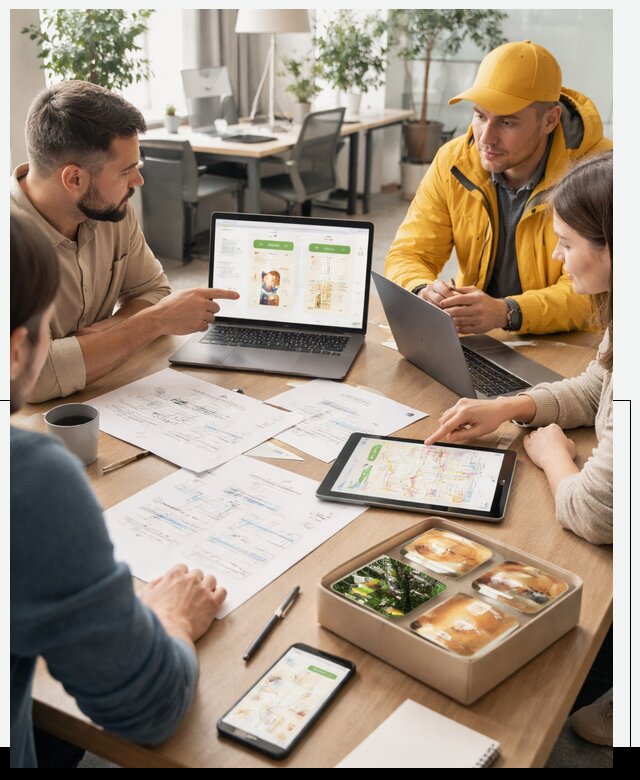 Разработка агрегатора доставки еды в Чапаевске от 15323 р., АвикейЧпв